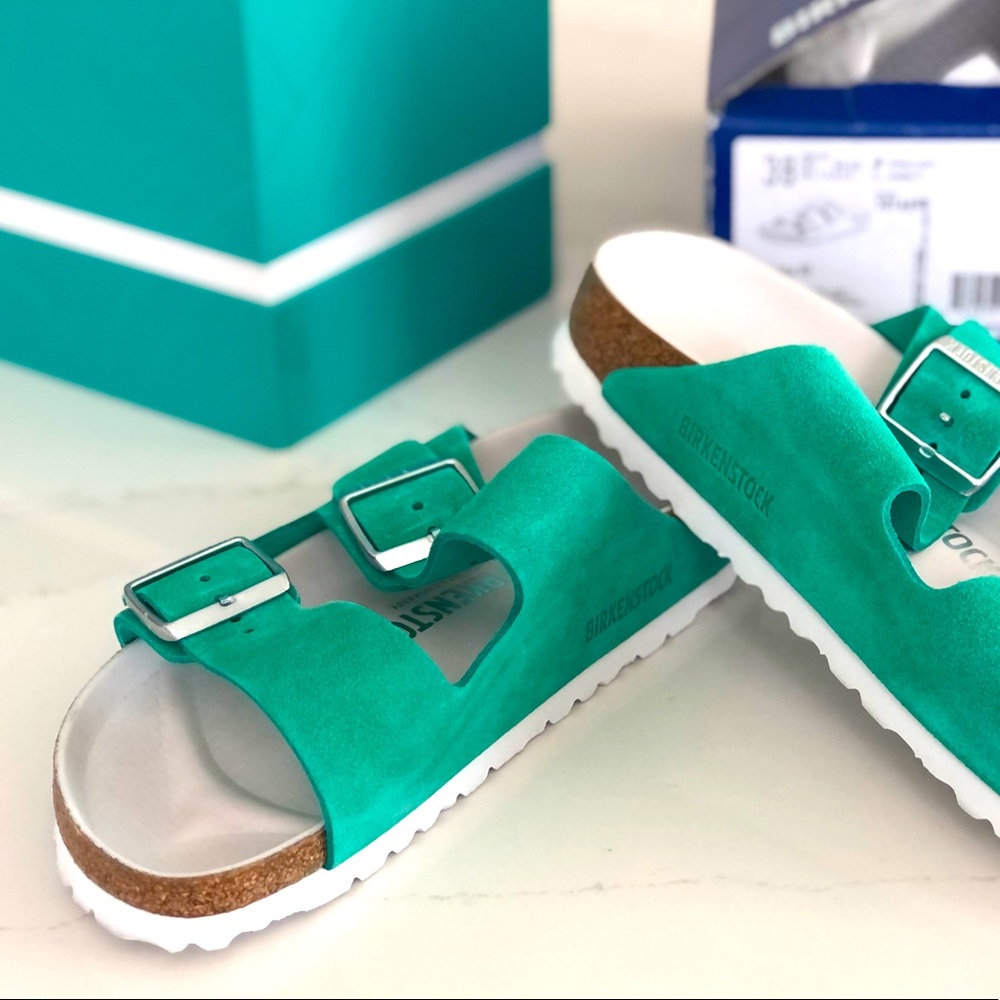 BIRKENSTOCK *SOLD OUT* teal Arizona - 8